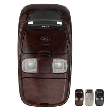 Imagem de Consoles suspensos de metal, 1 par de console frontal automotivo, visor LED de luz LED (Woodgrain) compatível com Dodge