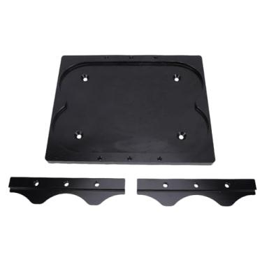 Imagem de aqxreight Palete de Tarugo de Bateria, Substituição Anodizada de Liga de Alumínio 6061 T6 de Alta Resistência para Baterias Optima 34 78, Com Todos Os Parafusos e Fixadores Necessários