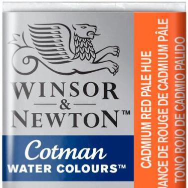 Imagem de Aquarela Winsor & Newton Cotman Pastilha 103 Cadmium Red Pale Hue - WI