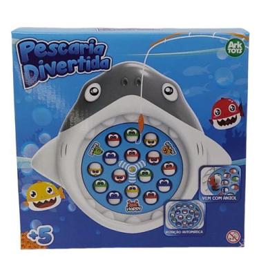 Imagem de Jogo Pega Peixe Brinquedo Pescaria Divertida 27cm Peixes Grande Origin