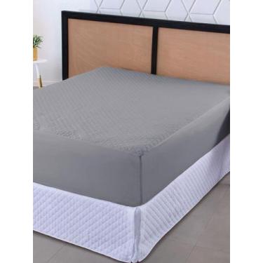 Imagem de Capa Protetora Para Colchão Cama Casal Queen Impermeável Matelado Ultr