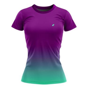 Imagem de Camiseta Treino Esportiva Feminina dry fit leve e respirável - D'Sport