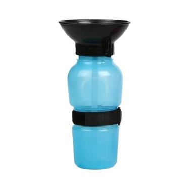 Imagem de Garrafa De Água Portátil De 500ml Para Cães E Gatos, Alimentador De Vi
