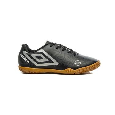 Imagem de Chuteira para Futsal Umbro Orbit 33 Infantil - Preto e Prata-Masculino