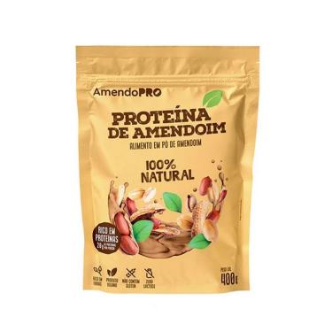Imagem de Proteina de Amendoim - 400g Natural - AmendoPro-Masculino