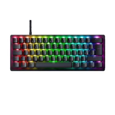 Imagem de Teclado Gamer Razer Huntsman Mini, 60%, Chroma RGB, Switch Vermelho, Layout Us, Preto - RZ0303390200-Unissex