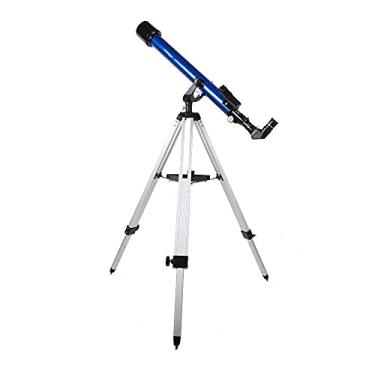 Imagem de pcagfaajmh Telescópio para adultos iniciantes crianças 60 mm abertura 800 mm telescópio refrator compacto astronômico BAK4 prisma FMC telescópio para astronomia com adaptador de smartphone e tripé
