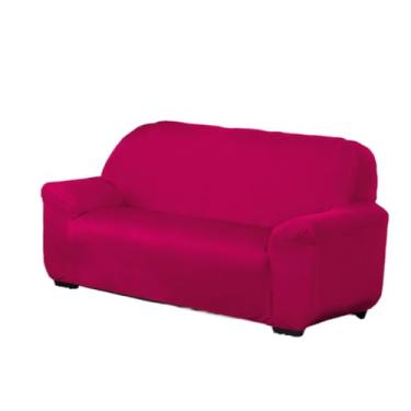 Imagem de Conjunto de três capas para sofá Elegante e encantador capa para sofa de 3 lugares，manta de sofa，capa para sofá 2 e 3 lugares(PINK)