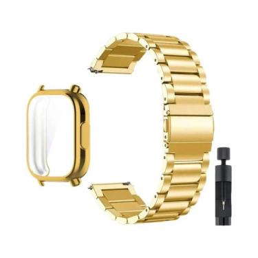 Imagem de Pulseira De Metal Luxuosa Para Redmi Watch 5, Estojo Macio De TPU, Pul