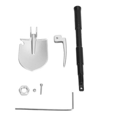 Imagem de Generic Pá de Esteira RC, pá de Ferro RC de Liga de Alumínio de Fácil Instalação Ajustável para Atualização (#1)