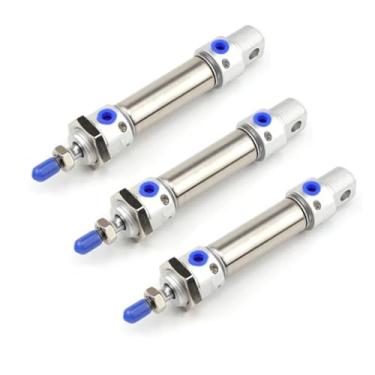 Imagem de Mini cilindro de aço inoxidável com amortecedor de ar MAC32*25/50/75/100/150/200/300-S-CA (MAC32X75)