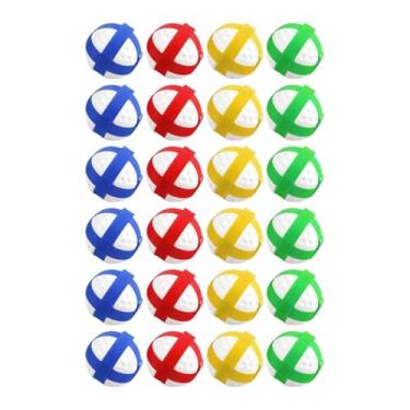 Imagem de Vaveren 24 Mini Bolas de Golfe Adesivas, Bolas Esportivas Pequenas, Substitutas ao, para Crianças e Adultos, para Golfe em Tecidos, para Adolescentes e