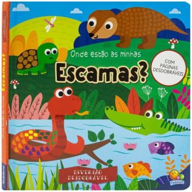 Imagem de Livro - Diversão Desdobrável: Onde estão as minhas escamas?