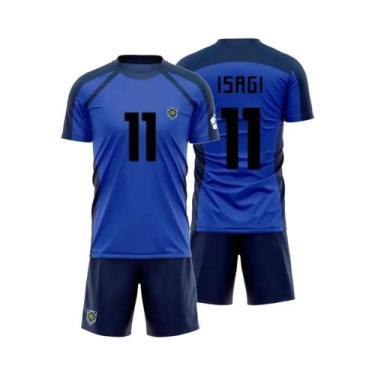 Imagem de Camiseta De Manga Curta Com Estampa De Futebol Futsal Anime Blue Lock 