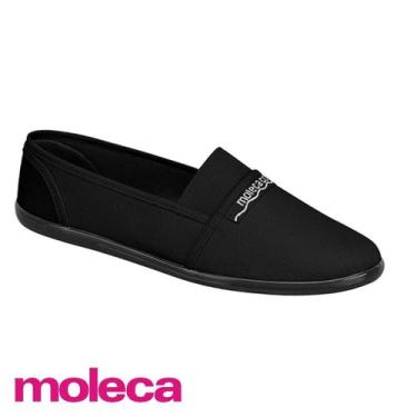Imagem de Moleca Sapatilha De Pano Ref.520.59 - Preto, Preto, 36