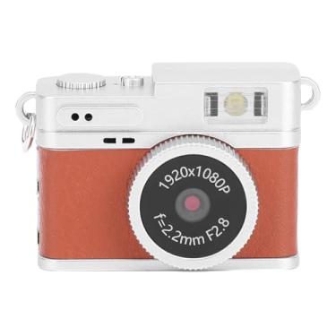 Imagem de Generic Pequena Câmera Digital Colar Flash Luz 1080p Hd Gravador de Vídeo para Gravação de Viagens Micro Câmera de Vídeo para Capturar Cores Vivas (Marrom)