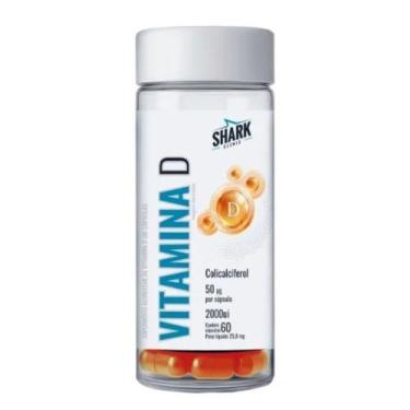 Imagem de Vitamina d com 60 capsulas sharkpro