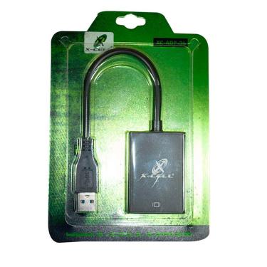 Imagem de Cabo conversor USB Macho x HDMI Fêmea XC-ADP-36 X-CELL
