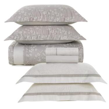 Imagem de Jogo de Colcha e Lençol Queen Karsten Algodão Egípcio, Melania