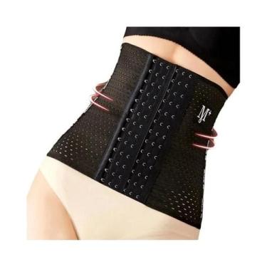 Imagem de Cinta Modeladora De Cintura Para Emagrecimento, Corset De Látex, Cinto