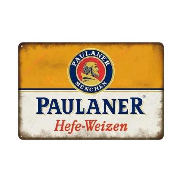 Imagem de Placa De Metal Vintage Retro Malibu Para Cerveja, Uísque E Vinho, Deco