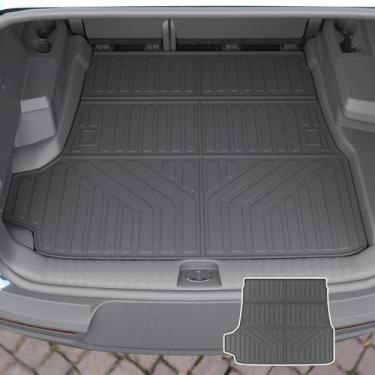 Imagem de Rongtaod Tapete de carga compatível com Toyota 4Runner 2025 2026 a gás 5 lugares (sem híbrido EV e i-Force MAX) forro de porta-malas para porta-malas TPE para todos os climas 4 acessórios (tapete de