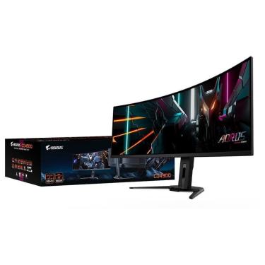 Imagem de Monitor Gamer Gigabyte AORUS QD-OLED 49", DQHD, 144Hz, 0.03ms, FreeSync Premium Pro, CO49DQ-SA-Unissex