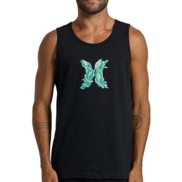 Imagem de Regata Hurley Icon Garden SM26 Masculina-Masculino