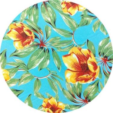 Imagem de Tecido Chitão Poliéster 1,00 x 1,40 Metros cor:Preto-02 - Tecidos SG, 