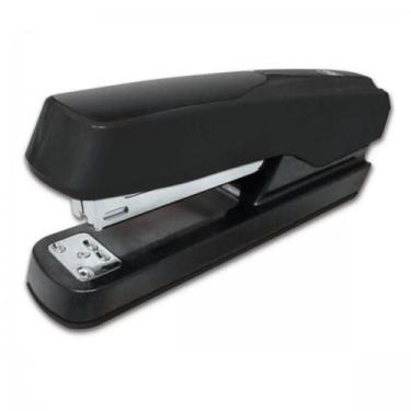 Imagem de Grampeador 25 Folhas Metálico de Mesa G104 preto resistente - OEM