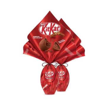 Imagem de Kit 2 Ovo Nestlé KitKat Chocolate com Waffer crocante 322g - Kit Kat