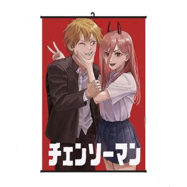 Imagem de Pôster artístico Denji Chainsaws Man Power Wall 40x60cm - yiweisai