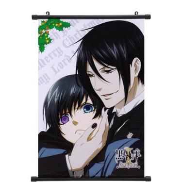 Imagem de Pôster de decoração de parede Black Butlers Sebastians Michaelis - yiw
