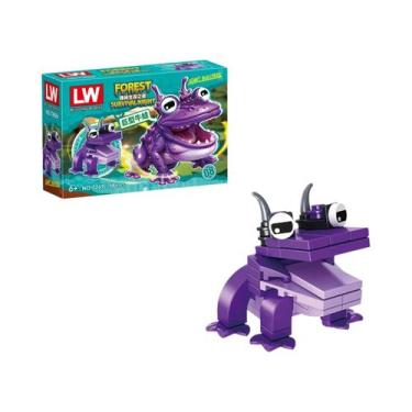 Imagem de Brinquedo De Montar Figuras De Animais Para Crianças: Modelo De Veado 