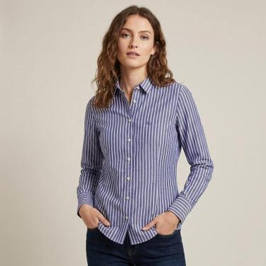 Imagem de Camisa Dudalina Slim Ft Listrado Manuela Feminino-Feminino