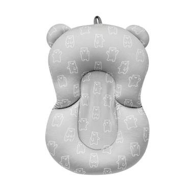 Imagem de Almofada De Banho Buba para Bebê Ursinho Cinza