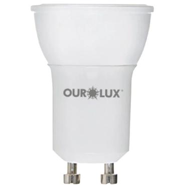 Imagem de Lâmpada Dicroica Superled Gu10 7W Bivolt 2700K  - 20087 -  OUROLUX