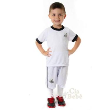 Imagem de Conjunto Infantil Santos Uniforme Artilheiro Oficial, Tam 2