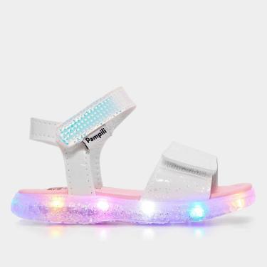 Imagem de Sandália Infantil Pampili Mini Led Menina-Feminino