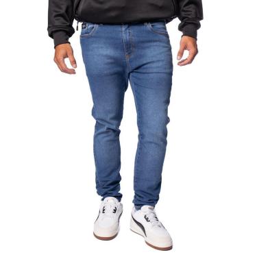 Imagem de Calça Jeans Masculina Super Skinny Max Denim Azul-Masculino