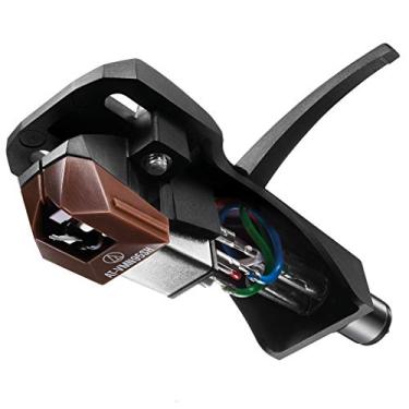 Imagem de Audio-Technica AT-VM95SH/H Kit combo de cabeça/cartucho de toca-discos (marrom)