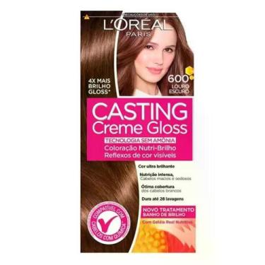 Imagem de L'Oréal Casting Creme Gloss 600 Loiro Escuro Sem Amônia Cabelos Químic