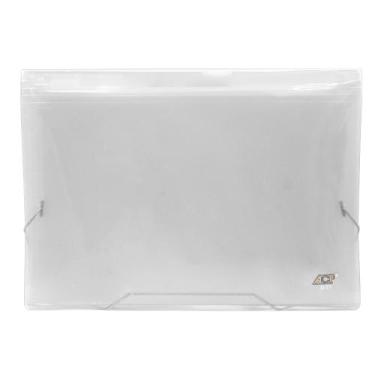 Imagem de Pasta Sanfonada A4 com 12 Divisórias Organizadora Acp 1027, Cristal