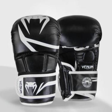 Imagem de LUVA VENUM MMA SPARRING CHALLENGER EVO 8oz - PRETO/BRANCO, G/GG