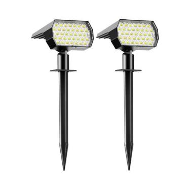 Imagem de Luzes Solares De Spot LED De 74 LEDs Em 3 Cores, À Prova d'Água IP65 P