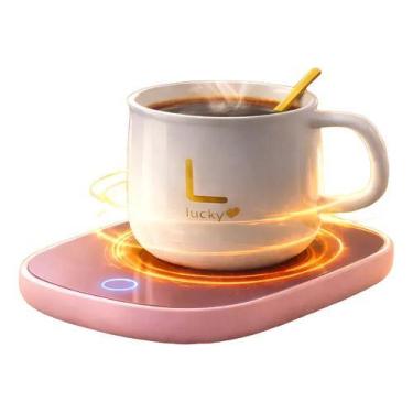 Imagem de Base Aquecedora De Xícara Café Chá Elétrica Mantem Quente - NoBrand, R