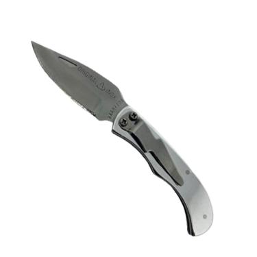 Imagem de Canivete de Bolso Original Médio para Camping e Pesca com Lâmina em Aço Inoxidável 6 e 5 cm e Cabo em Alumínio Leve