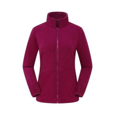 Imagem de Jaqueta Feminina De Inverno À Prova De Vento Em Fleece Polar Térmico P