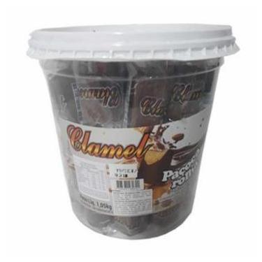 Imagem de Paçoca Rolha Clamel c/Chocolate com 50 unidades