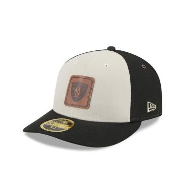 Imagem de BONE NEW ERA 59FIFTY LOW PROFILE LAS VEGAS RAIDERS NFL PRETO-Masculino